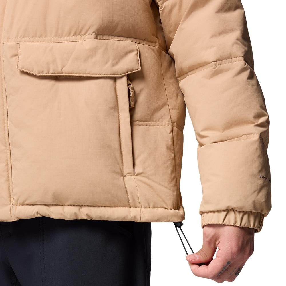 Kurtka męska Columbia Landroamer Hooded Puffer 2088081262 - beżowa
