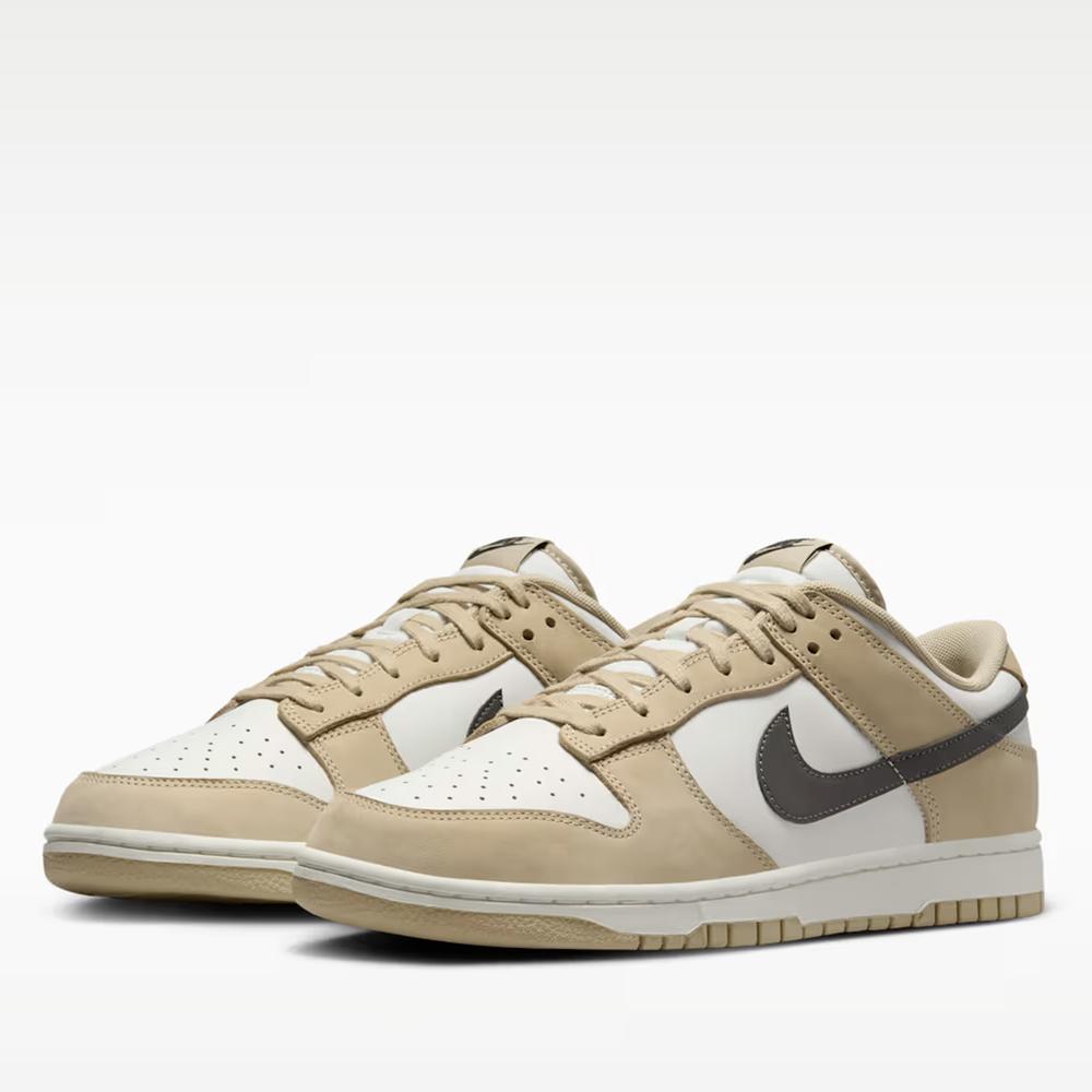 Buty męskie Nike Dunk Low IB3079-200 - beżowo-białe