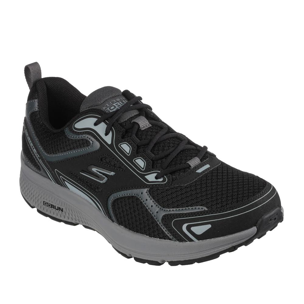 Buty męskie Skechers GOrun Consistent 220034BKGY - czarne