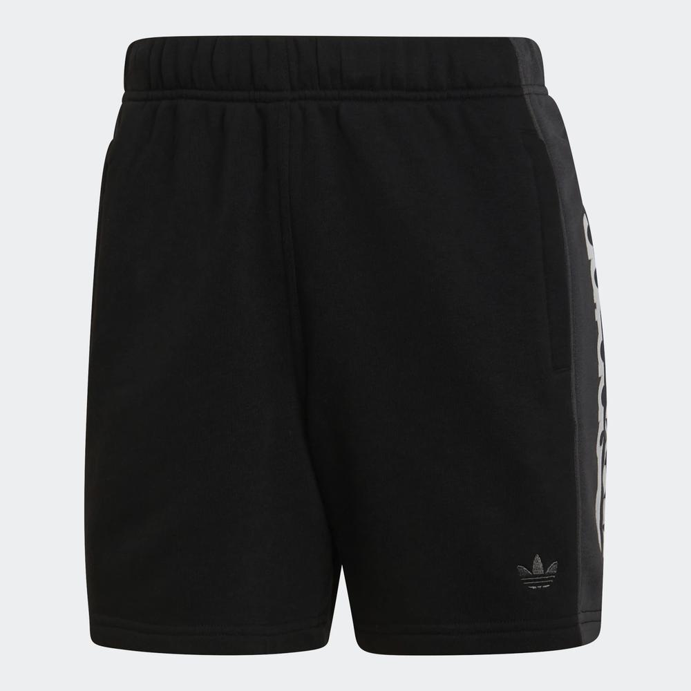 Spodenki adidas Blocked Graphic HF2137 - czarne