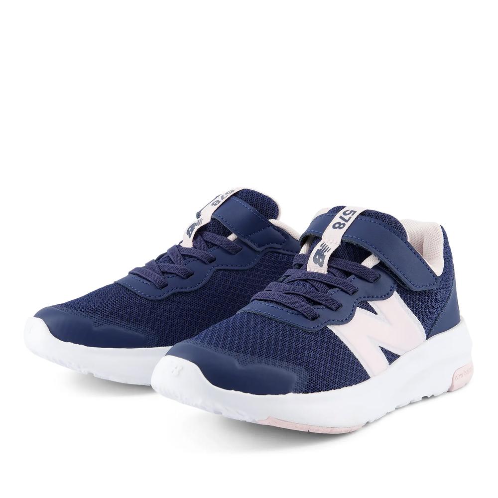 Buty dziecięce New Balance P57837M - granatowe