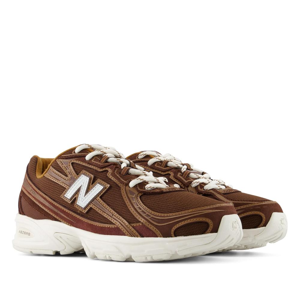 Buty unisex New Balance U7407IK - brązowe