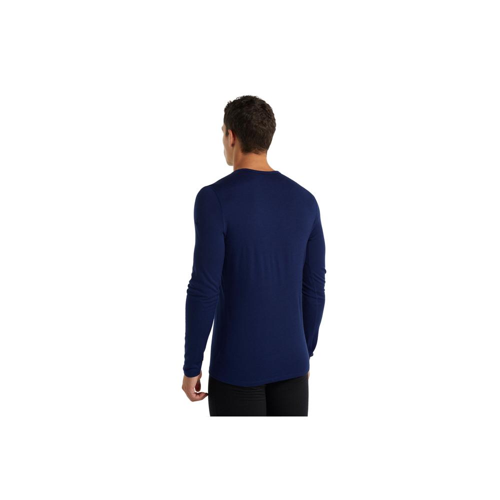 Icebreaker Merino 200 Oasis Long Sleeve Crewe Solar > 0A59KV4661