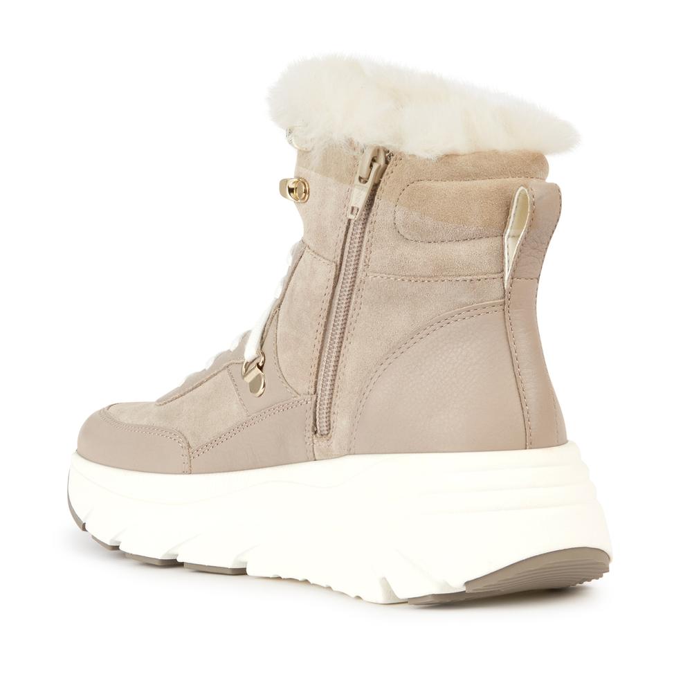 Buty Geox D Diamanta D36UFD02285C5004 - beżowe