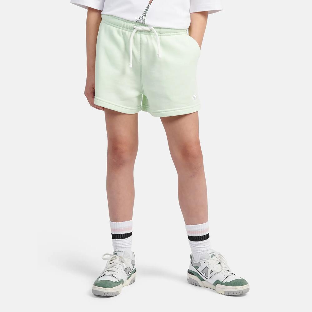 Spodenki dziecięce New Balance LAKG0006MEW - miętowe