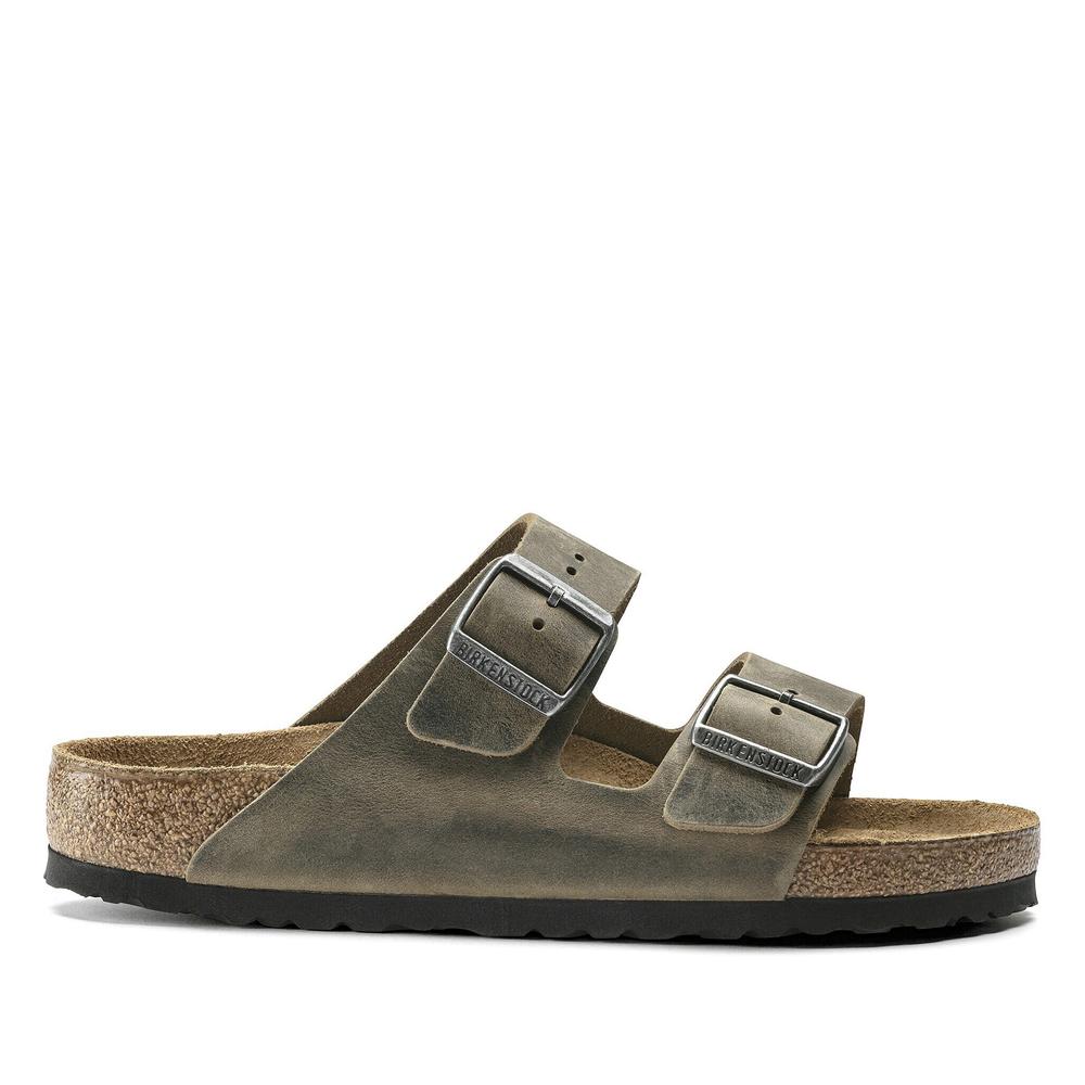 Klapki unisex Birkenstock Arizona SFB 1019313 - zielone