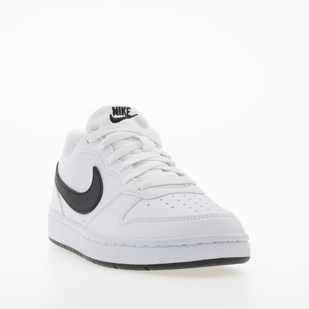 Buty młodzieżowe Nike Court Borough Low Recraft DV5456-104 - białe