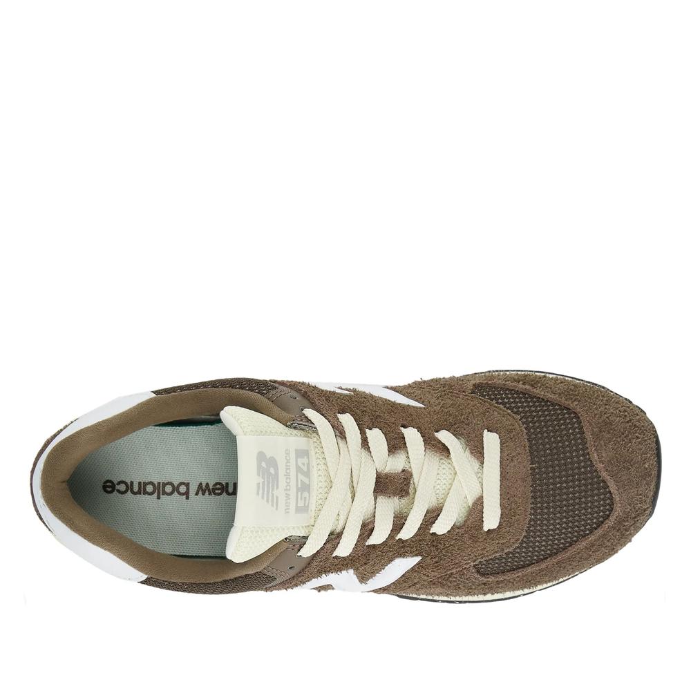 Buty New Balance U574RBI - brązowe