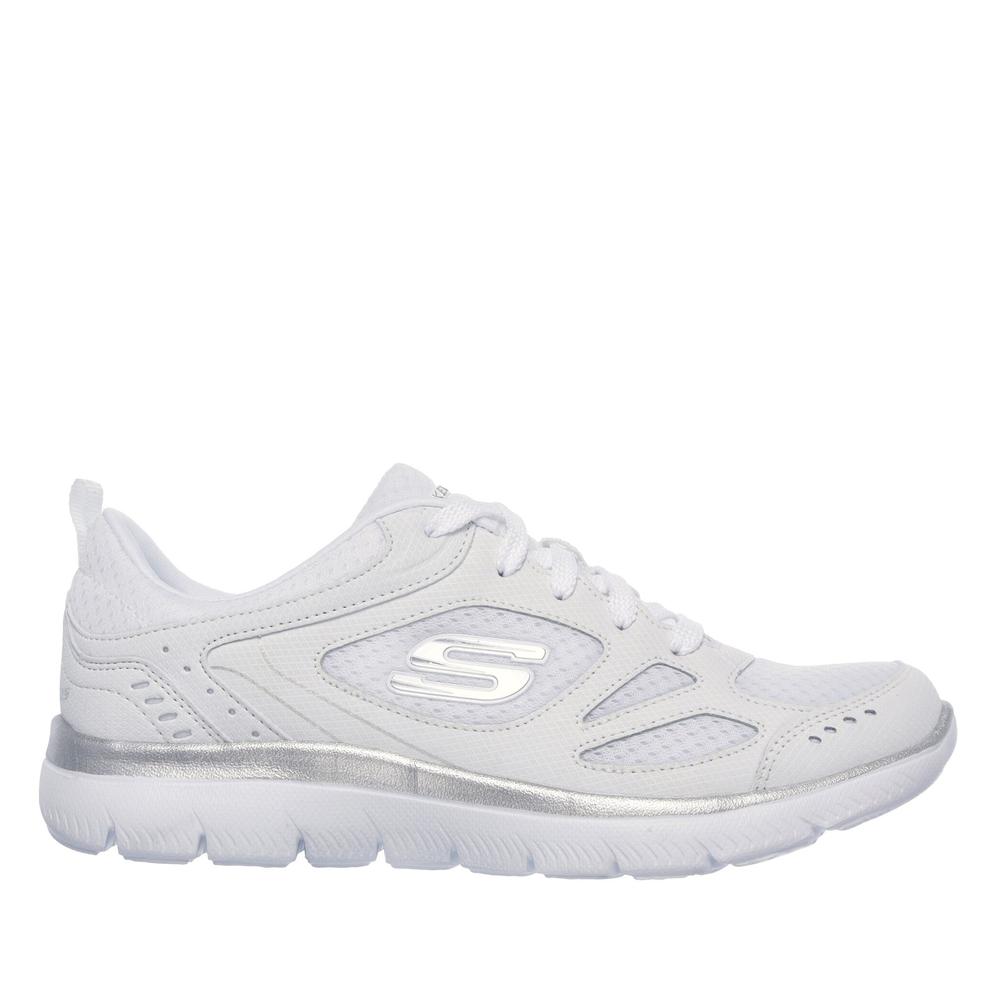 Buty Skechers Summits Suited 12982WSL - białe