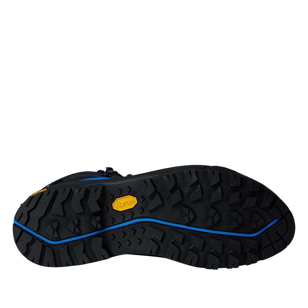 Buty męskie The North Face Verto Gore-Tex Mid 0A83NB16Y1 - czarno-niebieskie