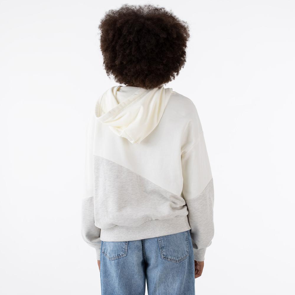 Bluza Vans Blocked Off Hoodie VN0A5LKKFS81 - szaro-kremowa