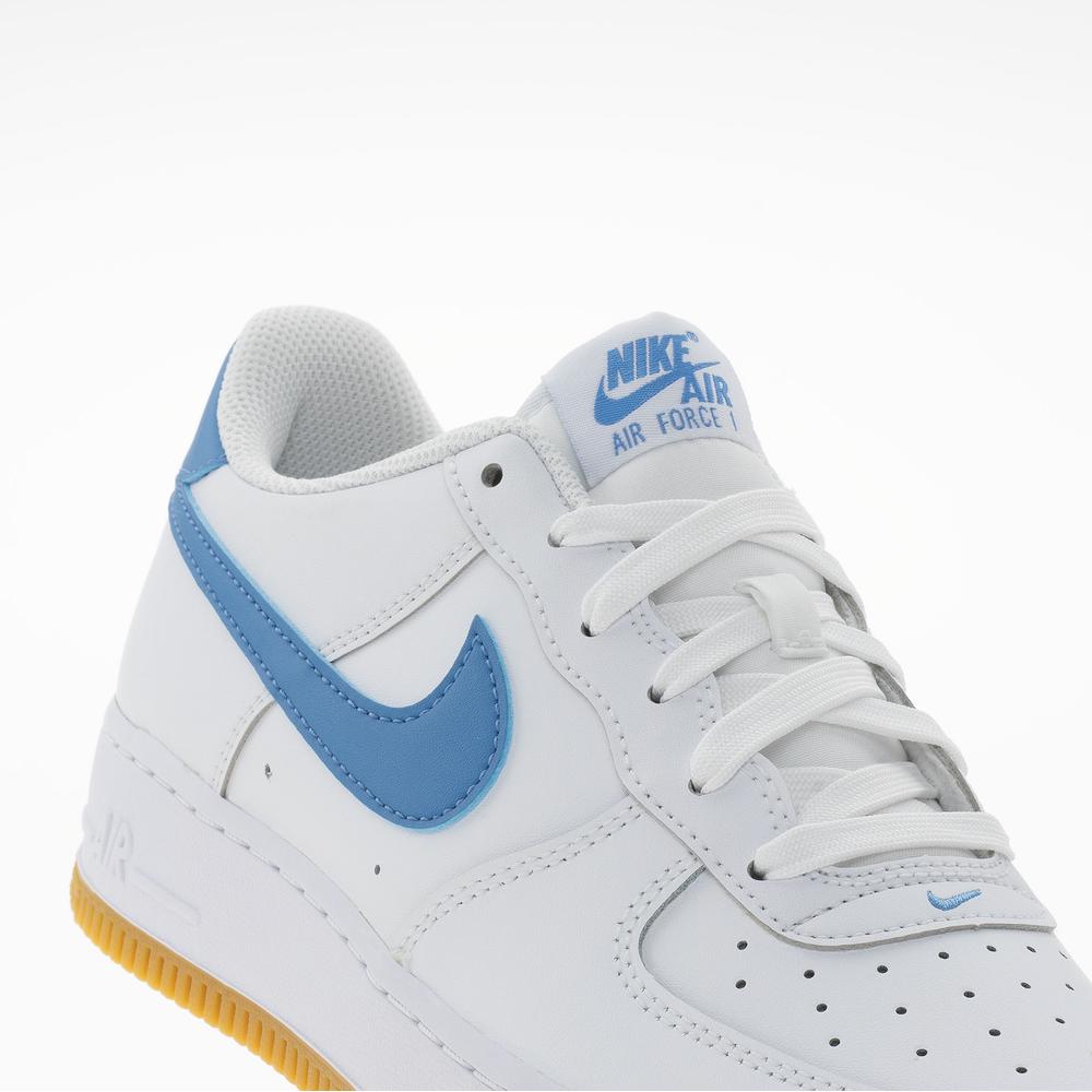 Buty młodzieżowe Nike Air Force 1 FV5948-115 - białe