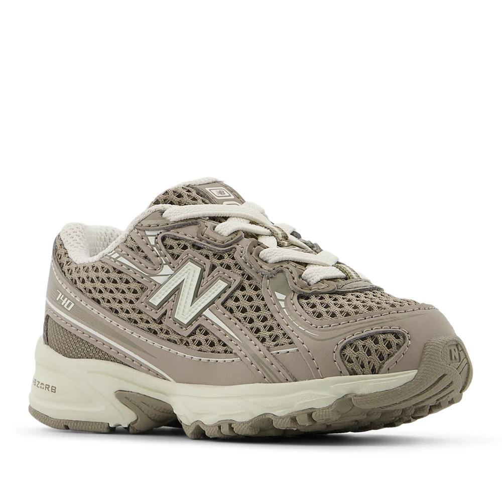 Buty niemowlęce New Balance IZ740SA - brązowe