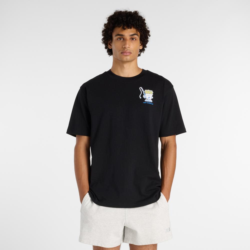 Koszulka męska New Balance MT61I5BMBK - czarna