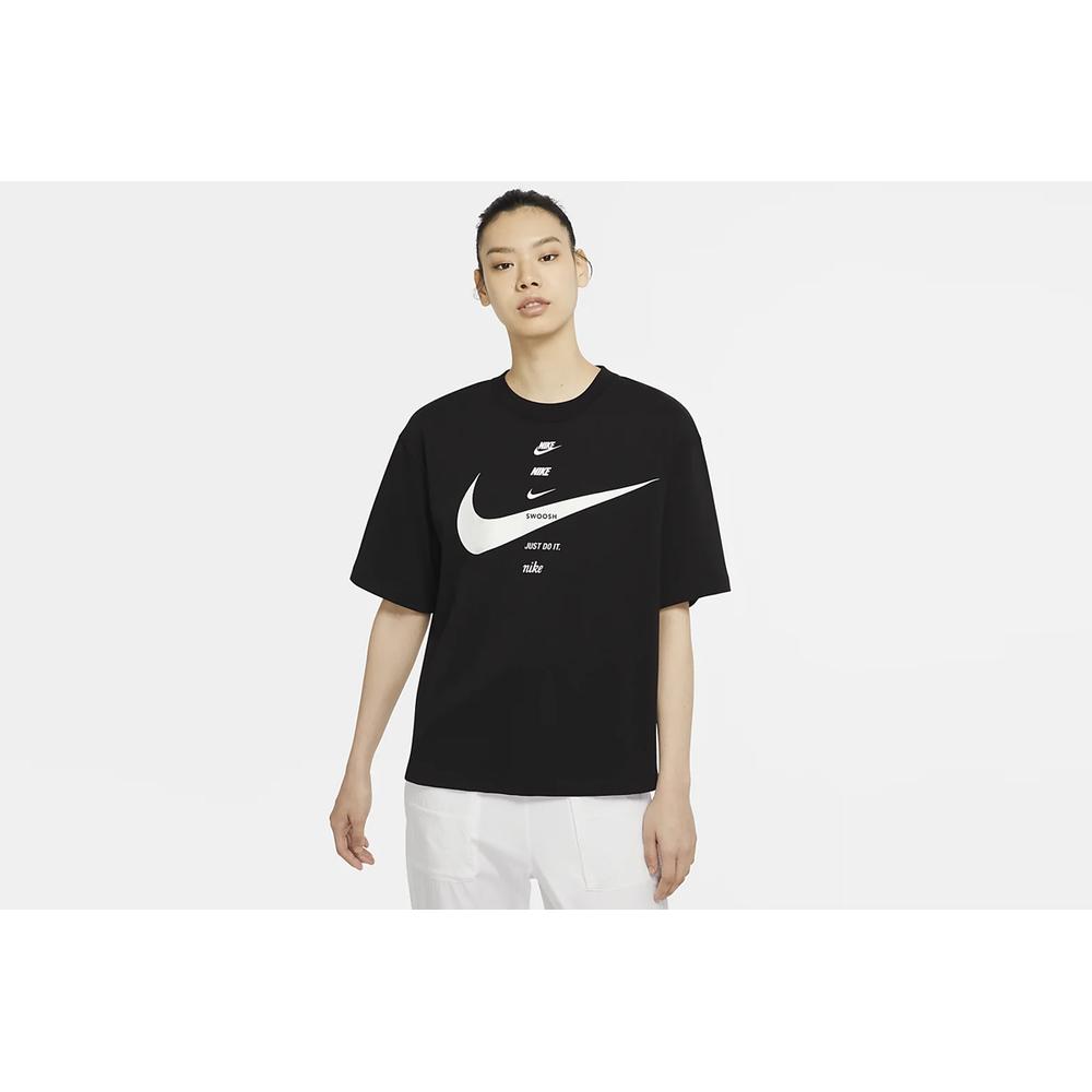 NIKE T-SHIRT W NSW SWSH TOP SS > CU5682-010