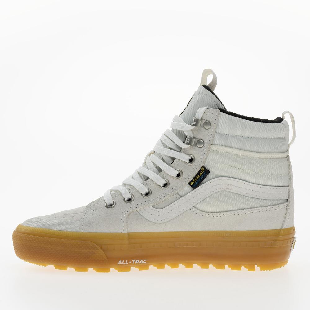 Buty damskie Vans SK8-Hi Waterproof Insulated VN000DAQ9DH1 - białe