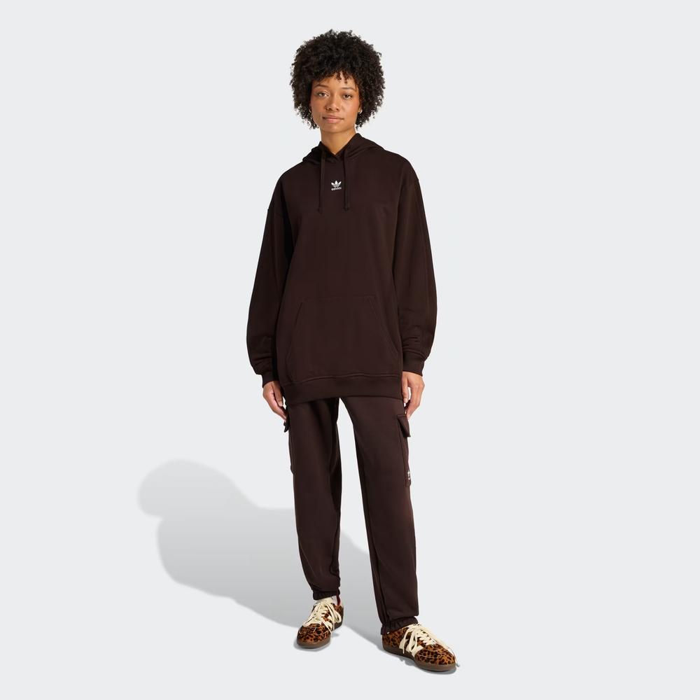 Bluza damska adidas Originals Essentials Loose French Terry KC9145 - brązowa