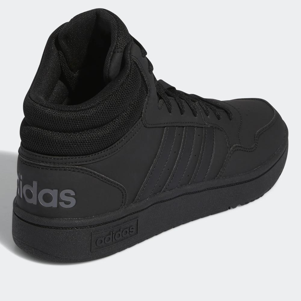 Buty adidas Hoops 3.0 Basketball Vintage Mid GV6683 - czarne