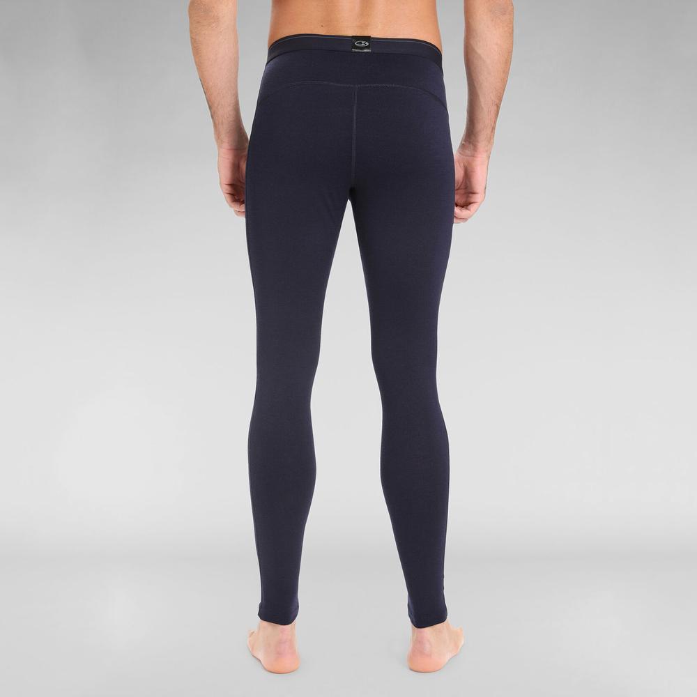 Legginsy Icebreaker Merino 200 Oasis Thermal 1043694011 - granatowe