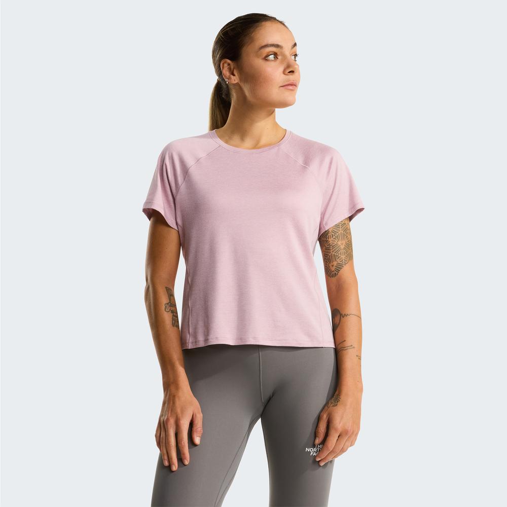 Koszulka damska The North Face Jaida 0A8GXW1KD1 - różowa
