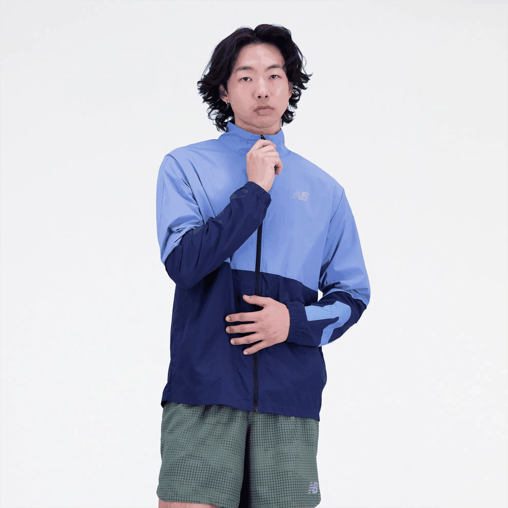 Kurtka New Balance MJ21265HER - fioletowa