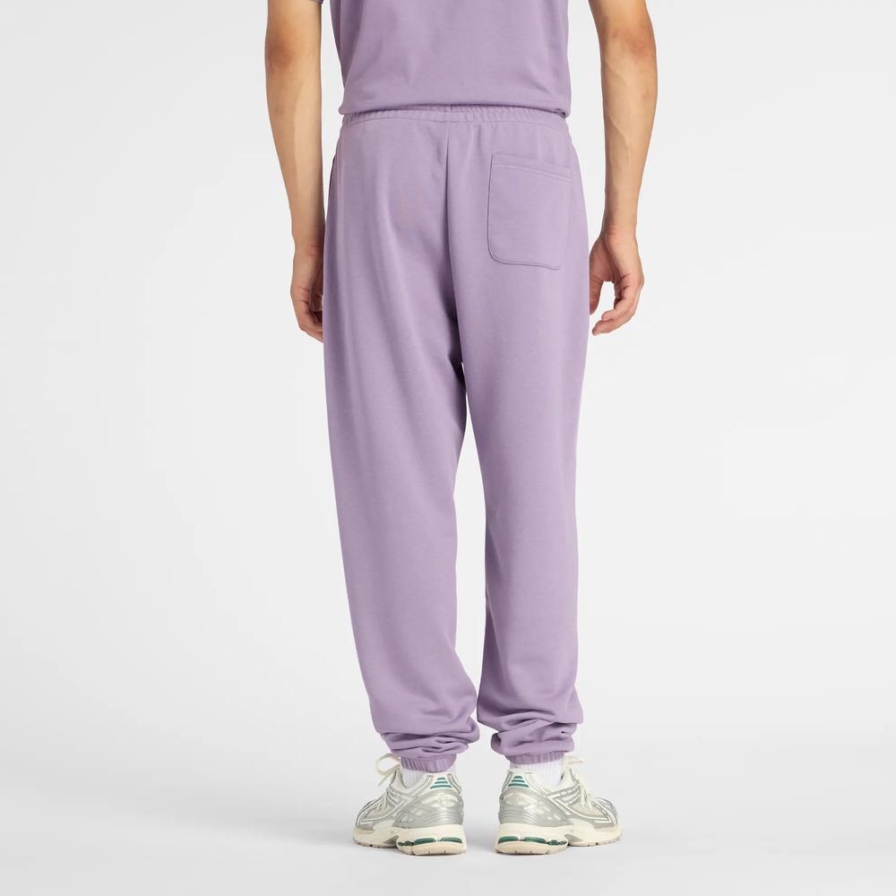 Spodnie męskie New Balance MP41519AA5 - fioletowe