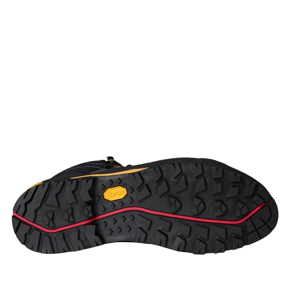 Buty męskie The North Face Verto Gore-Tex Mid 0A83NB3F91 - zielono-czarne