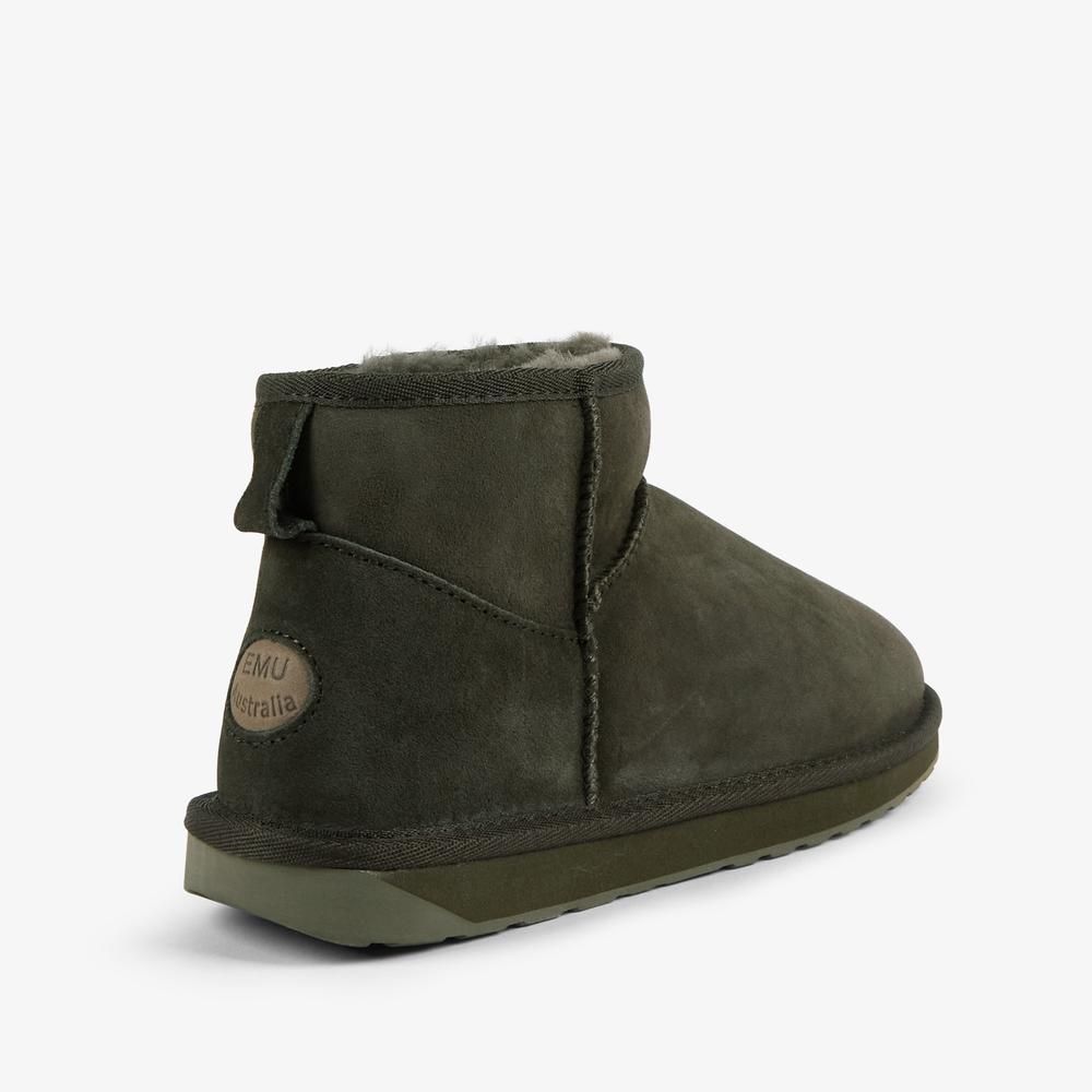 Buty damskie Emu Australia Stinger Micro W10937OLID - zielone