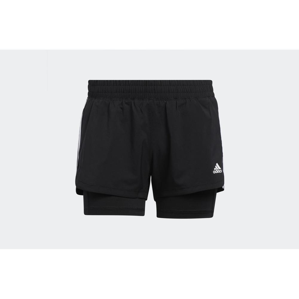 adidas Pacer 3-Stripes Woven Two-in-One Shorts > GL7686