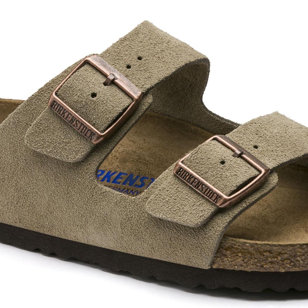 Klapki męskie Birkenstock Arizona 951301 - brązowe