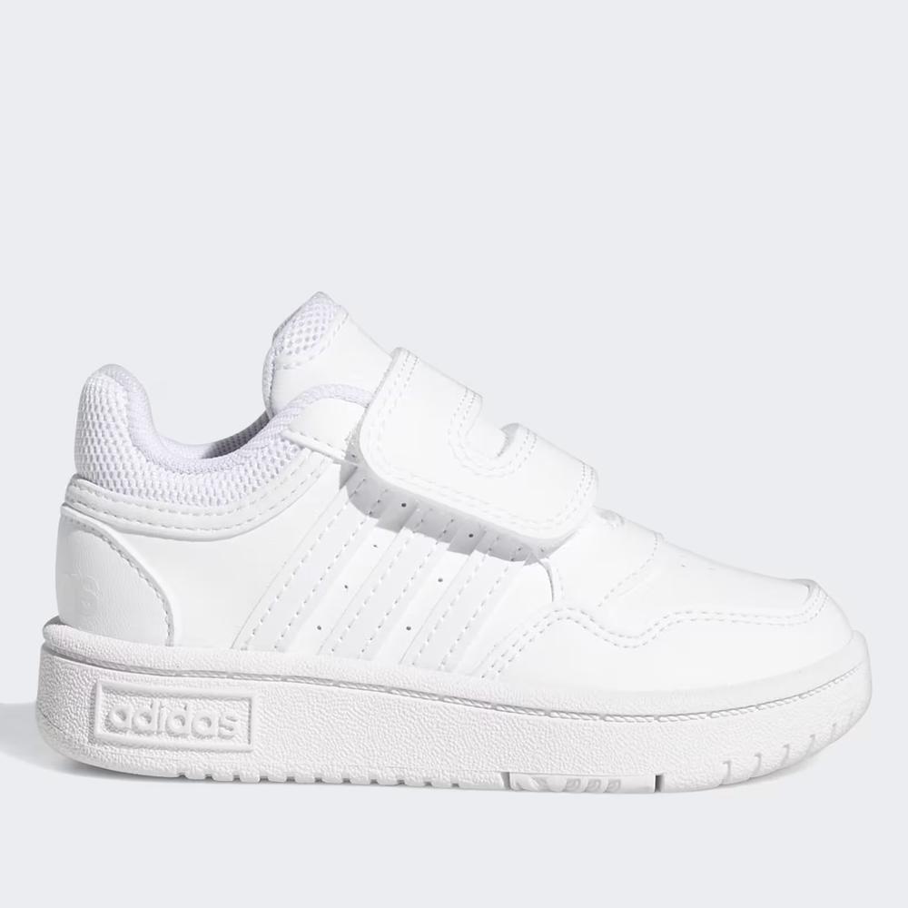Buty dziecięce adidas Hoops 3.0 CF I GW0442 - białe
