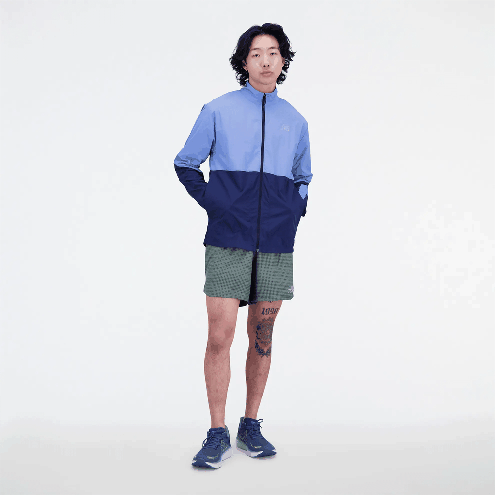 Kurtka New Balance MJ21265HER - fioletowa