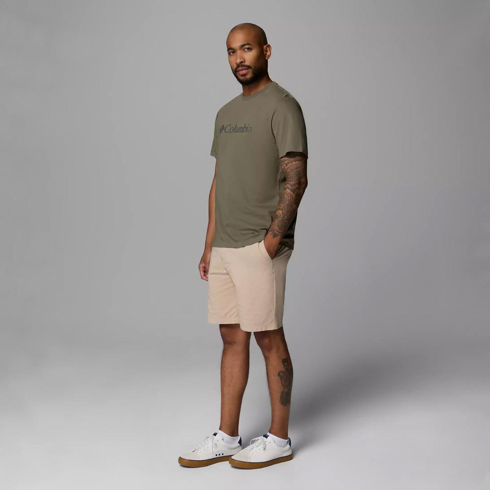 Koszulka męska Columbia CSC Basic Logo 2155001397 - zielona