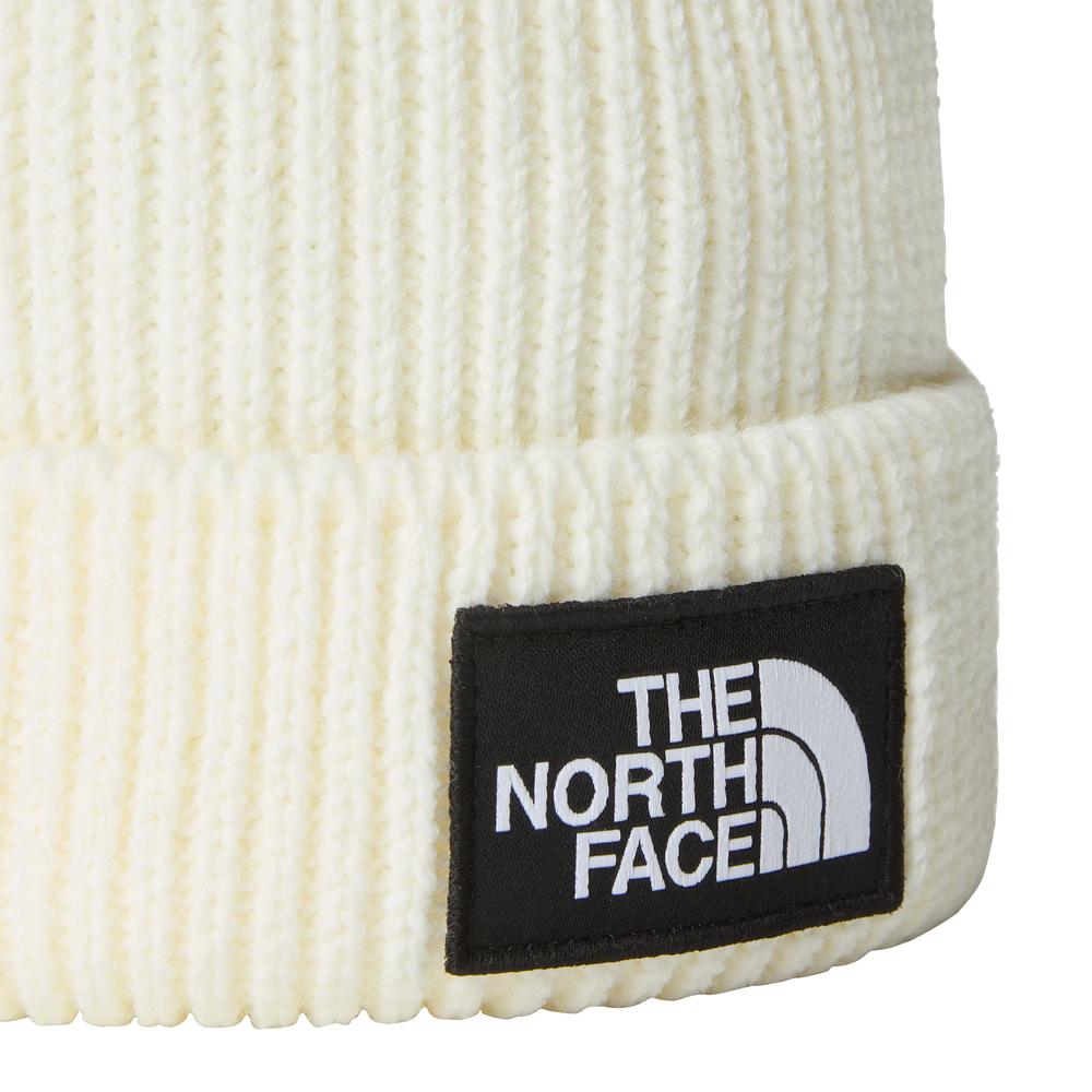 Czapka The North Face Logo Box Beanie 0A3FJXN3N1 - biała