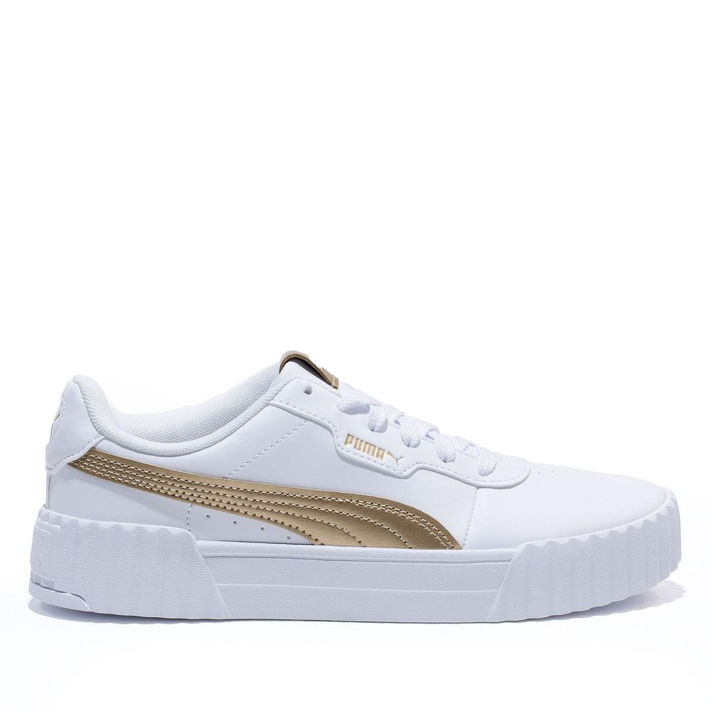 Buty damskie Puma Carina 3.0 Metallic Glam 40825501 - białe