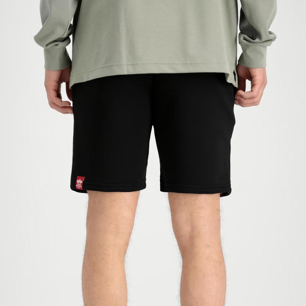 Spodenki męskie Alpha Industries Puff Print 14636503 - czarne