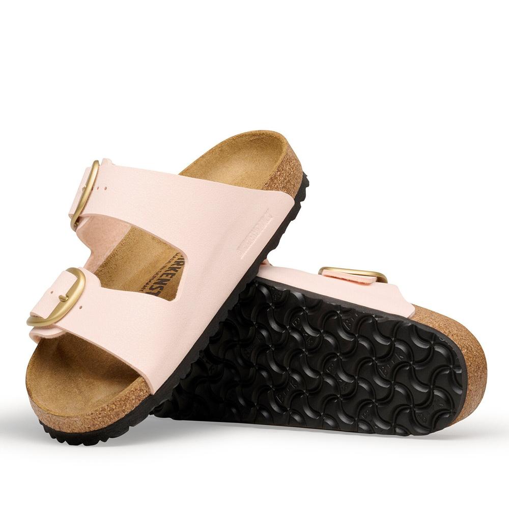 Klapki damskie Birkenstock Arizona Big Buckle 1031566 - różowe