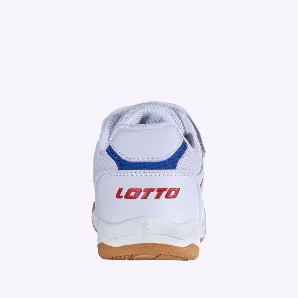 Buty dziecięce Lotto Soccera 2601170K-1030 - białe