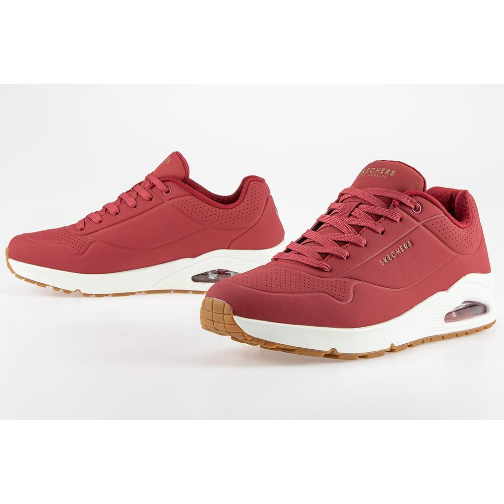 Buty Skechers Uno Stand on Air 52458DKRD - czerwone