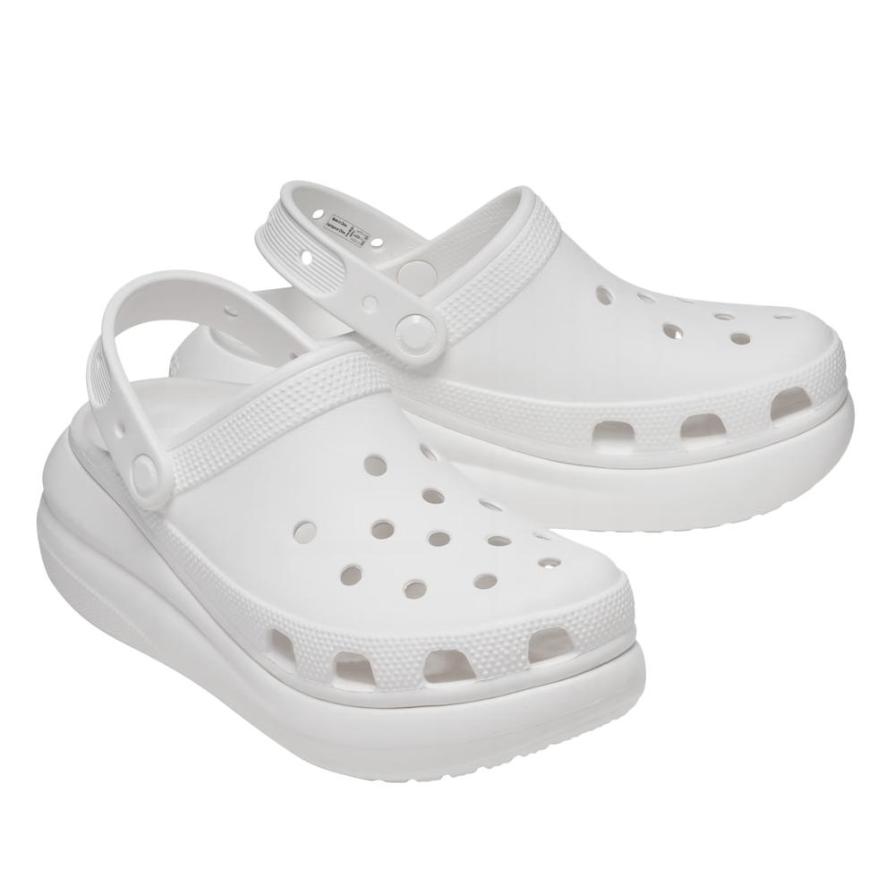 Klapki Crocs Classic Crush Clog 207521-100 - białe