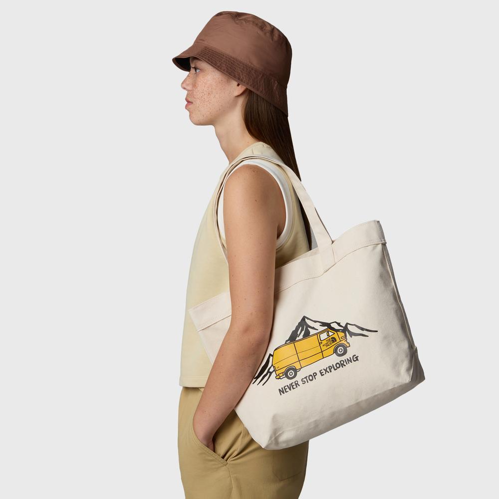 Torba The North Face Cotton Tote 0A3VWQBV01 - beżowa