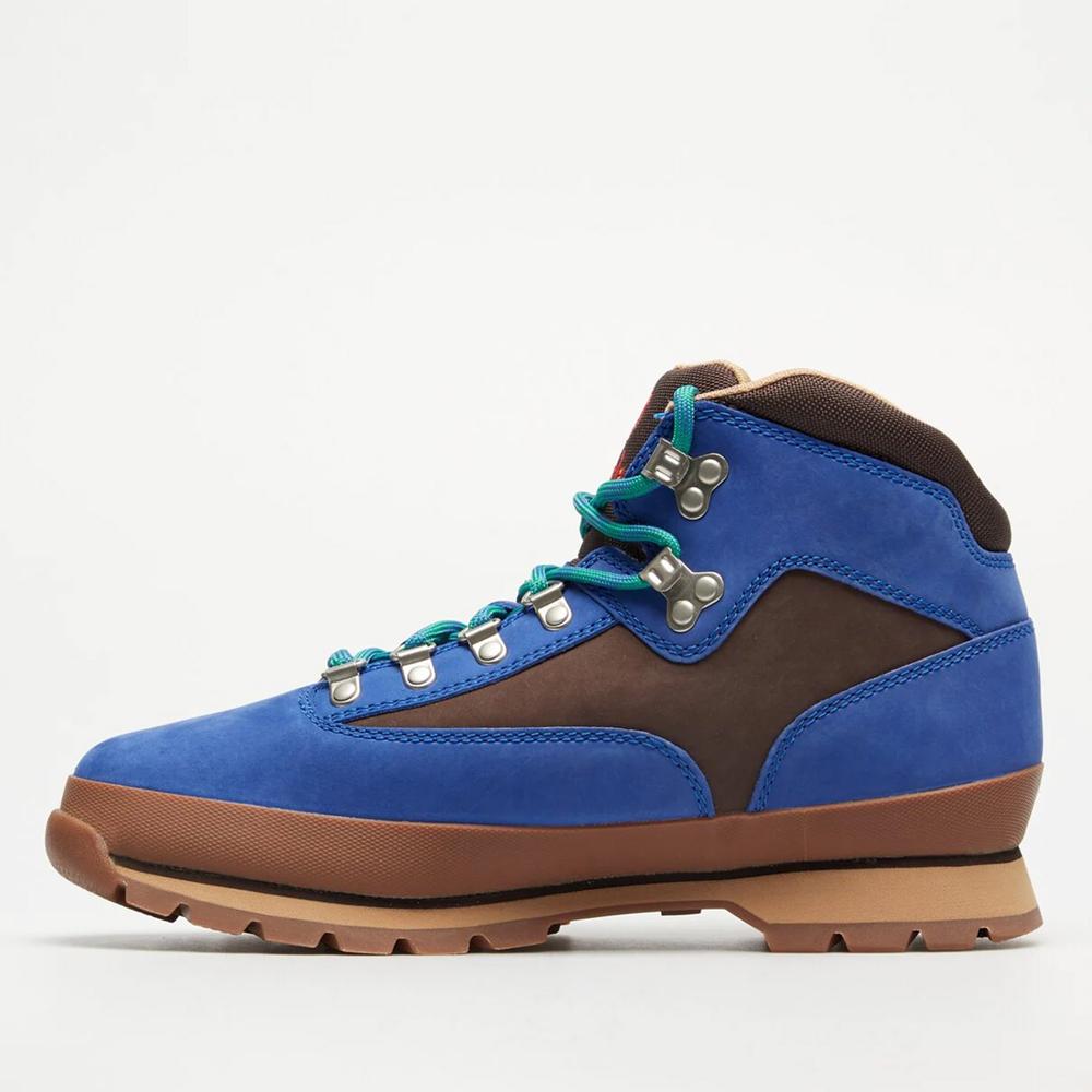 Buty męskie Timberland Euro Hiker Mid Lace TB0A2PUSELD1 - niebieskie