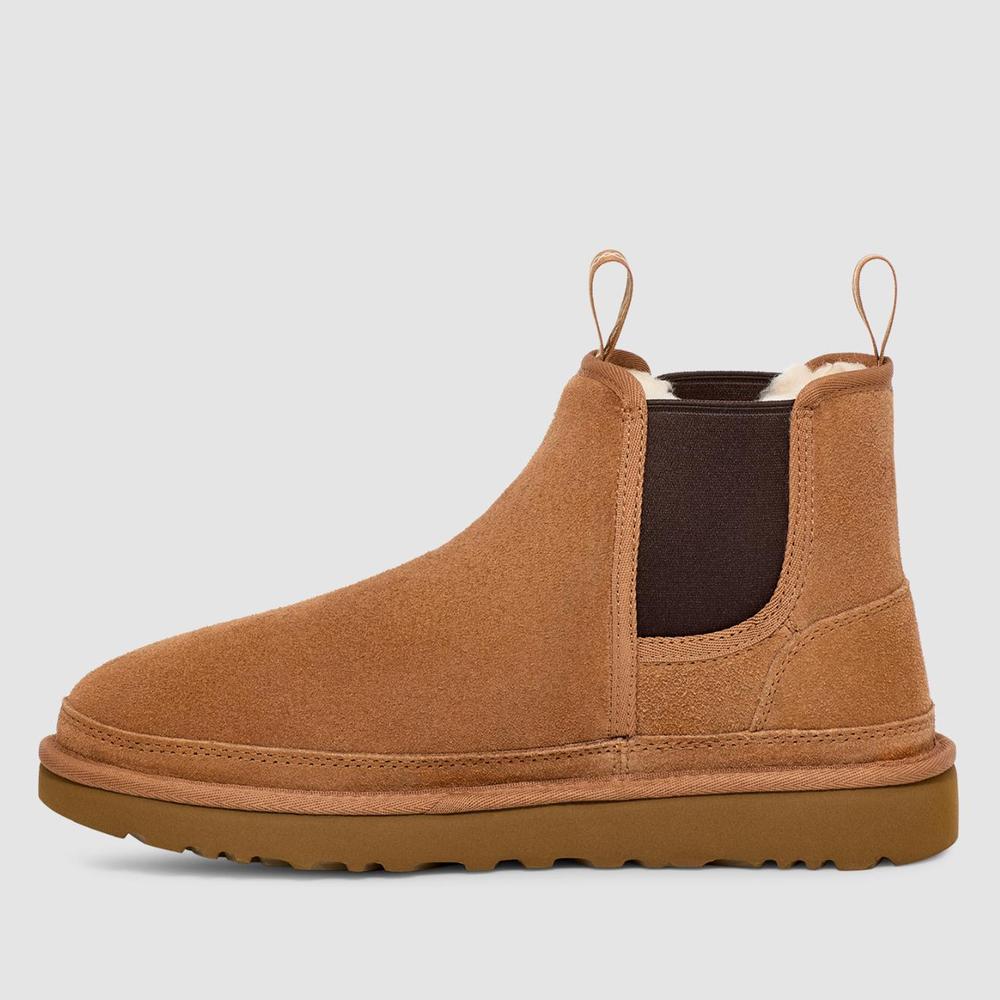 Buty męskie UGG Neumel Chelsea 1121644-CHE - brązowe