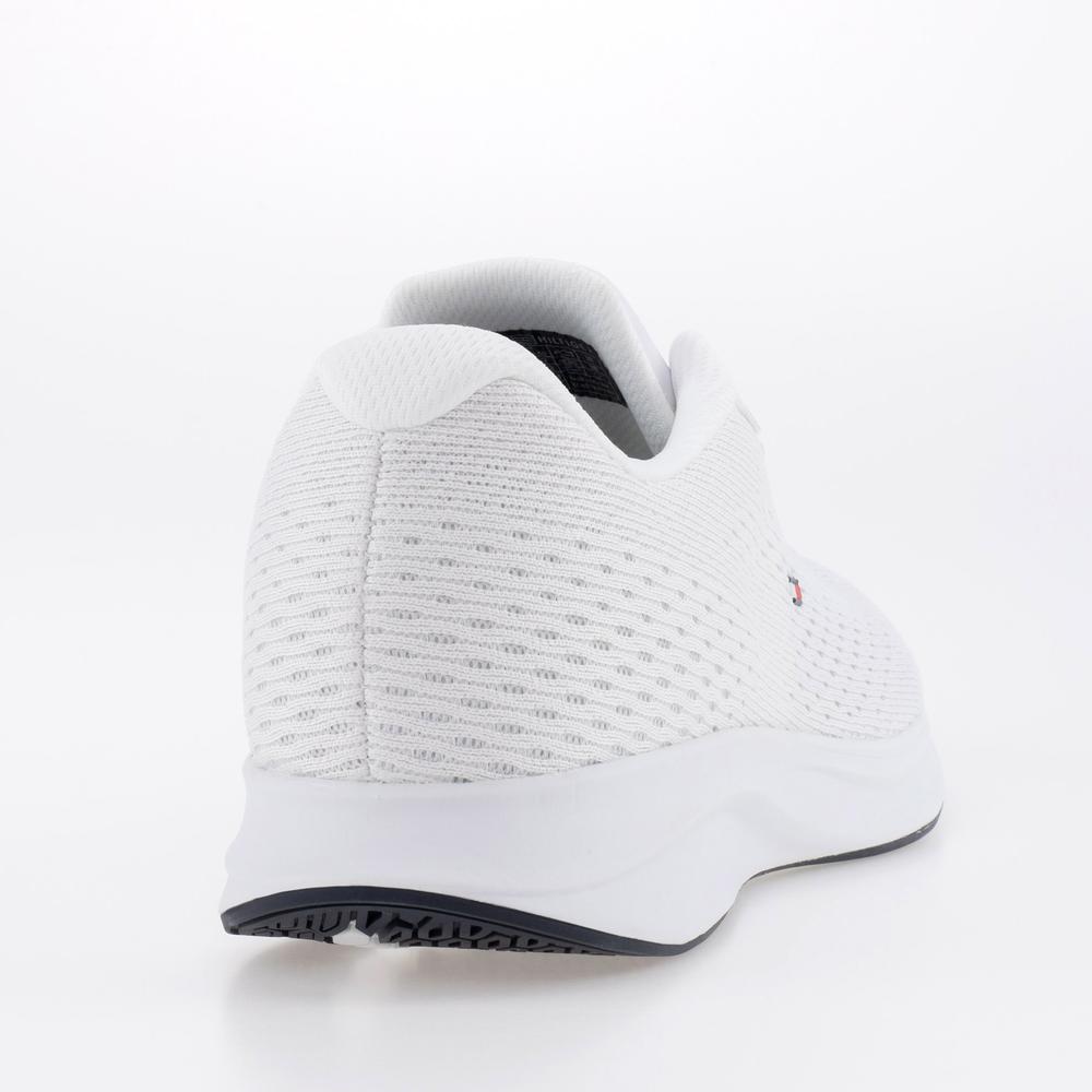 Buty Tommy Hilfiger Lightweight Runner FM0FM04563-YBS - białe