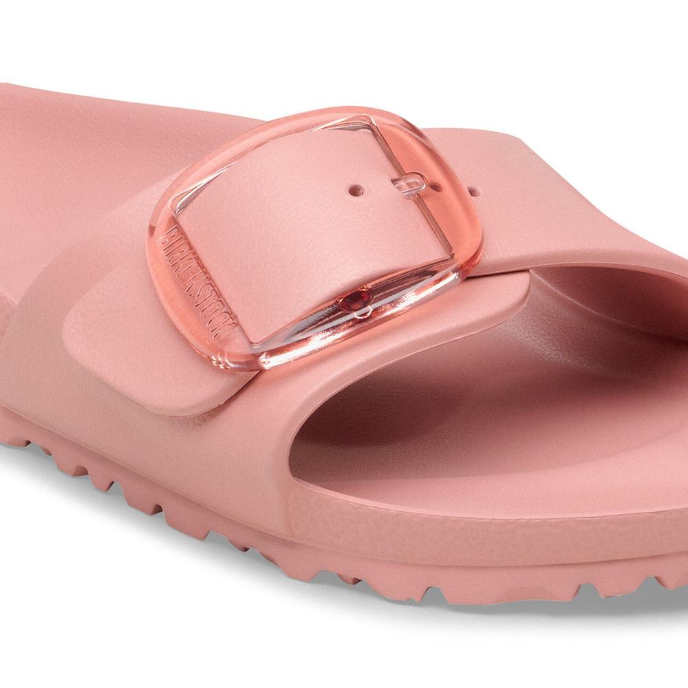 Klapki damskie Birkenstock Madrid Big Buckle 1032033 - różowe