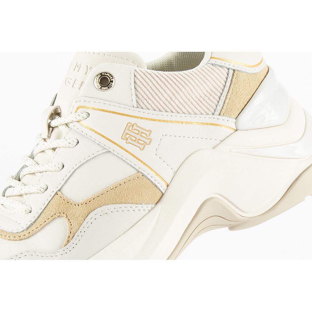 Tommy Hilfiger Leather Monogram Wedge > FW0FW05934-AF2