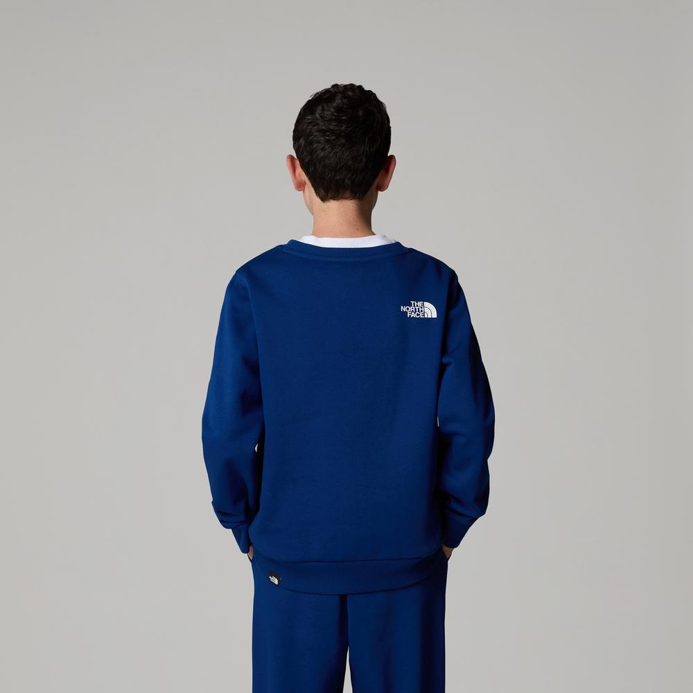Bluza dziecięca The North Face Simple Dome 0A8AXYD1R1 - granatowa