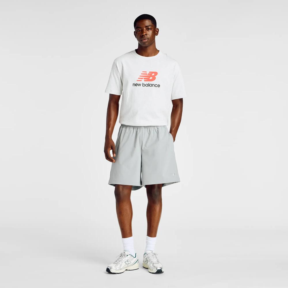 Spodenki męskie New Balance MB6174CDYST - szare