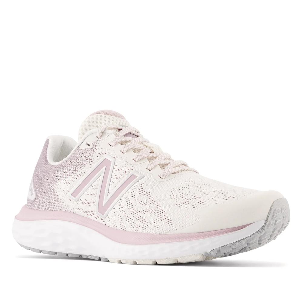 Buty New Balance Fresh Foam 680 v7 W680RP7 - biało-różowe