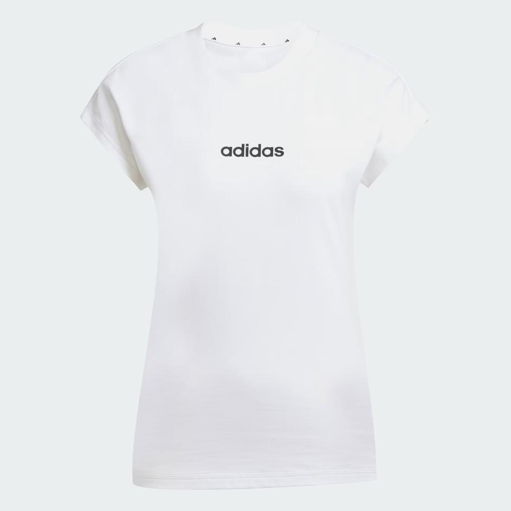 Koszulka damska adidas Sportswear Linear JC8239 - biała